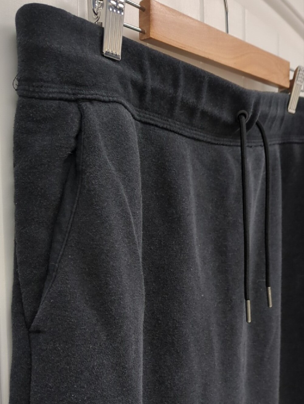 Nike Black Drawstring Sweatshirt Skirt - Picture 3 of 6